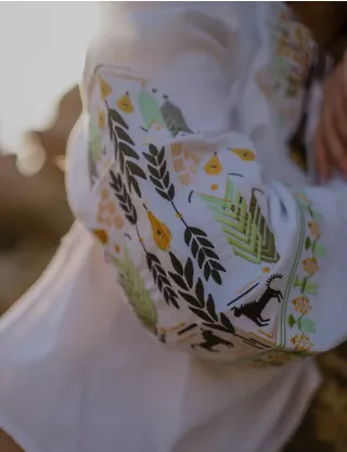Картинка Вишиванка "Кайдашева сім'я" біла