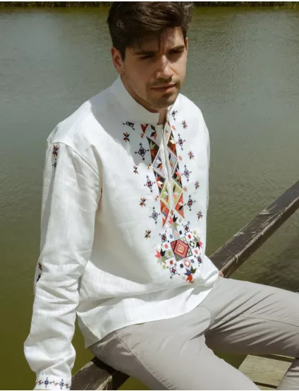 Картинка Вишиванка "Івана Купала" біла