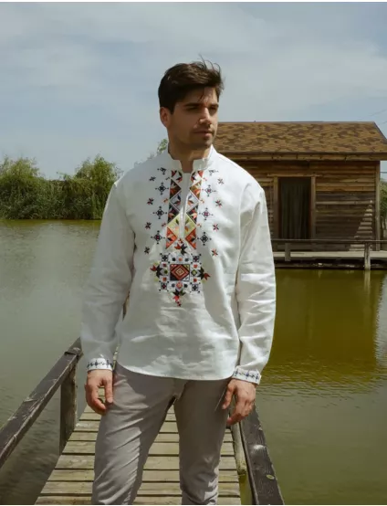 Картинка Вишиванка "Івана Купала" біла