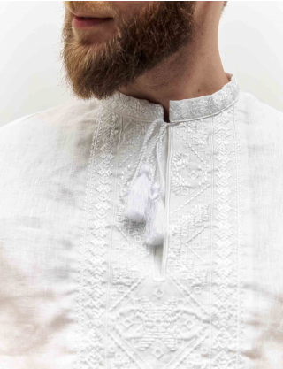 Картинка Вишиванка "Зерно" біла