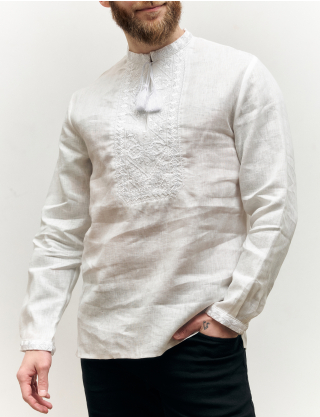 Картинка Вишиванка "Зерно" біла