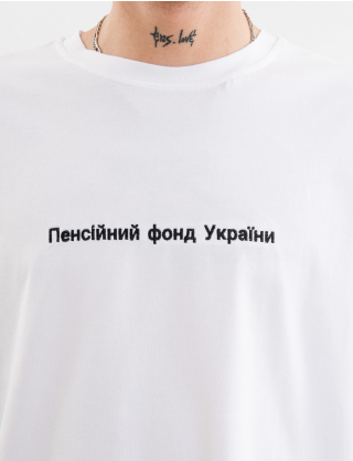 Картинка Футбокла біла з принтом 