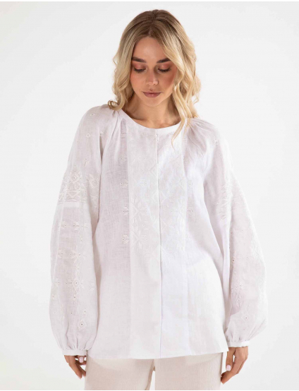 Картинка Вишиванка "Сяйво" біла