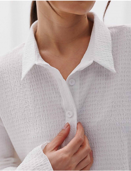 Картинка Сорочка біла укорочена