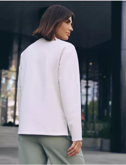 Картинка Лонгслів бежевий