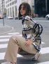 Картинка Сорочка бежева картата