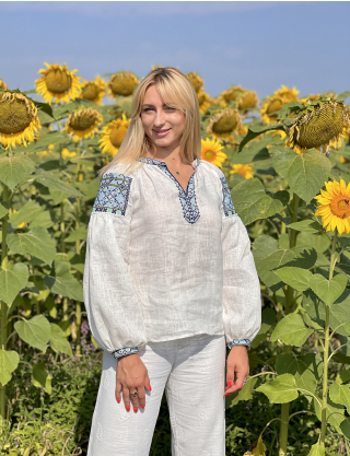 Картинка Вишиванка біла
