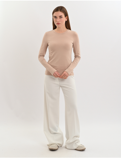 Картинка Лонгслів бежевий