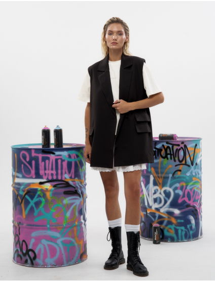 Картинка Жилет чорний