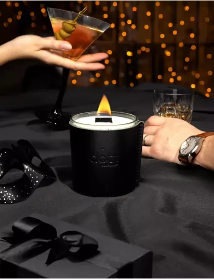 Картинка Парфумована соєва свічка | Roasted Chestnut, 200 г