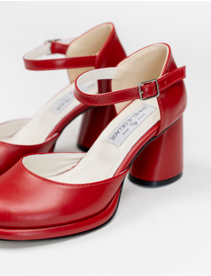 Картинка Босоніжки CLEO червоні