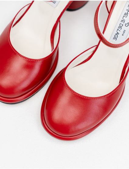 Картинка Босоніжки CLEO червоні