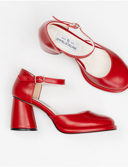 Картинка Босоніжки CLEO червоні