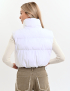 Картинка Жилет короткий білий