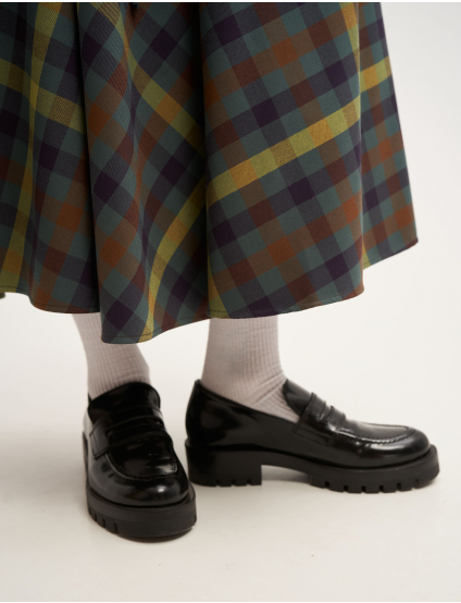 Картинка Спідниця максі картата