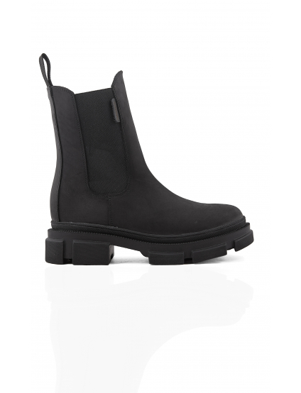 Картинка Черевики чорні шкіряні