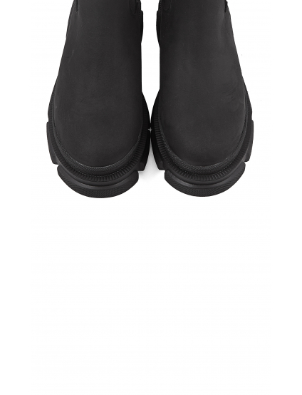 Картинка Черевики чорні шкіряні