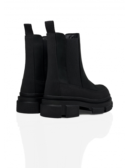 Картинка Черевики чорні шкіряні