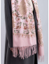 Картинка Шарф рожеви з принтом