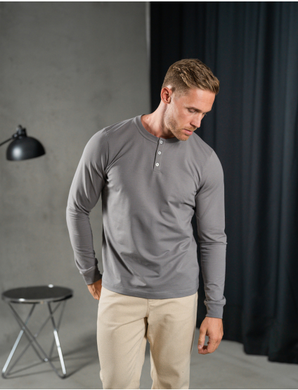 Картинка Лонгслів сірий