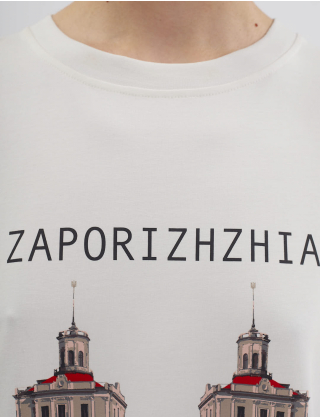 Картинка Футболка "Запоріжжя" біла