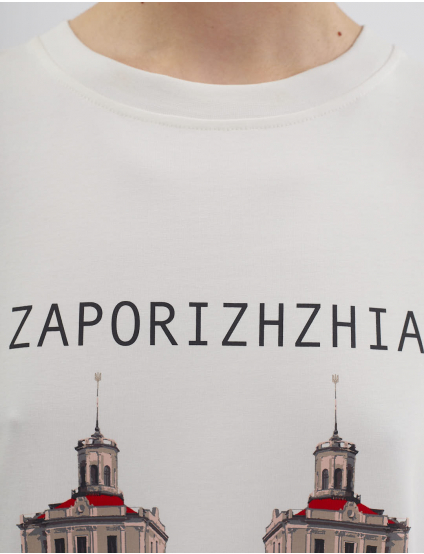 Картинка Футболка "Запоріжжя" біла