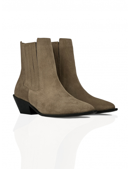 Картинка Черевики світло-коричневі шкіряні