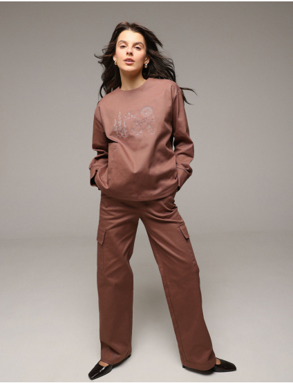 Картинка Штани коричневі