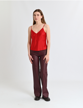 Картинка Майка Slip атлас (червона)