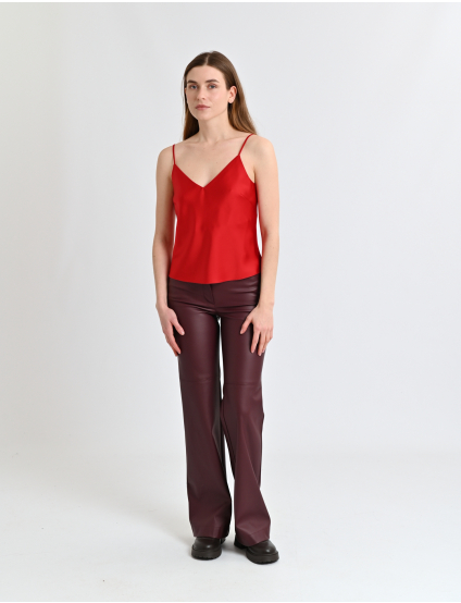 Картинка Майка Slip атлас (червона)