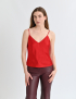 Картинка Майка Slip атлас (червона)