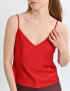 Картинка Майка Slip атлас (червона)