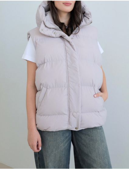 Картинка Куртка світло-сіра