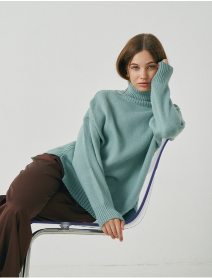 Картинка Светр світло-зелений 