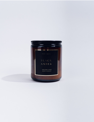 Картинка Аромасвічка "BLACK AMBER"