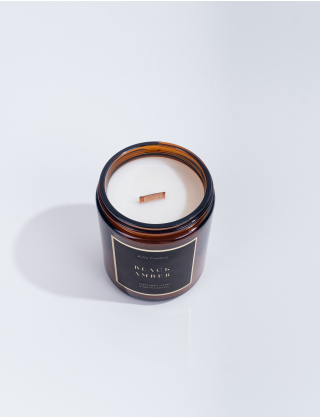 Картинка Аромасвічка "BLACK AMBER"
