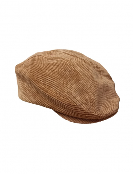 Картинка Світло-коричневий кашкет з рельєфною фактурою