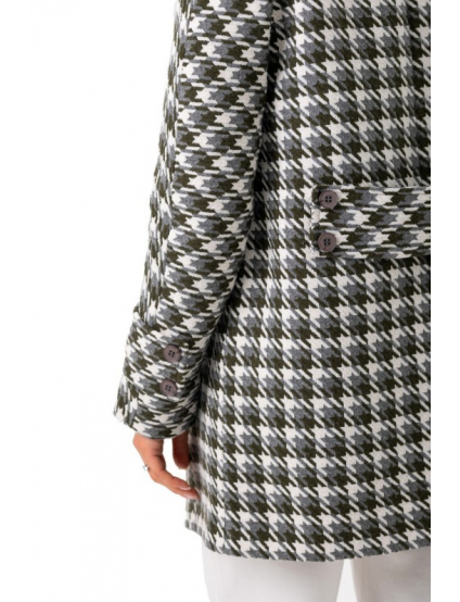 Картинка Пальто сіре картате