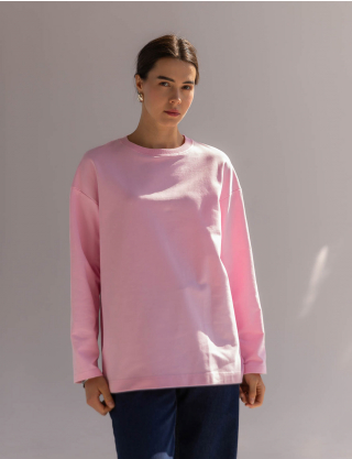 Картинка Лонгслів рожевий