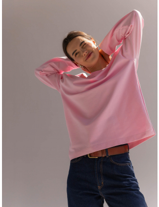 Картинка Лонгслів рожевий