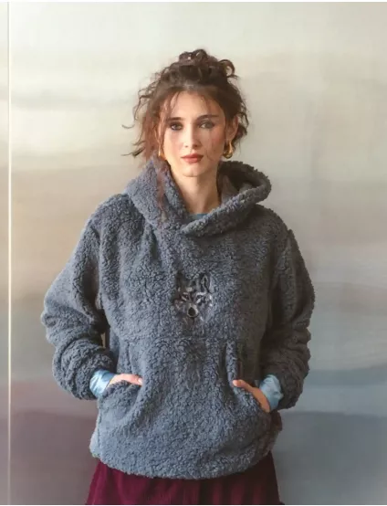 Картинка Худі "Вовк" сіре