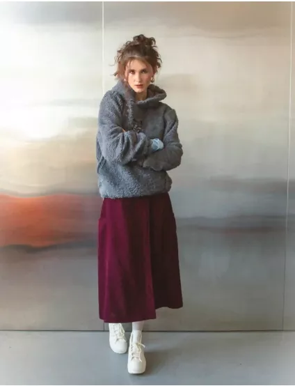 Картинка Худі "Вовк" сіре