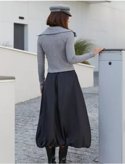 Картинка СПідниця міді чорна