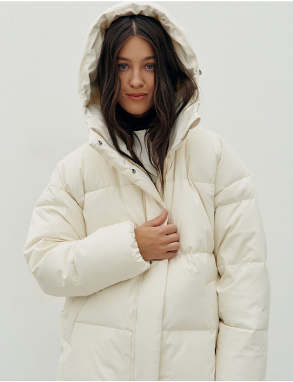 Картинка Пуховик білий