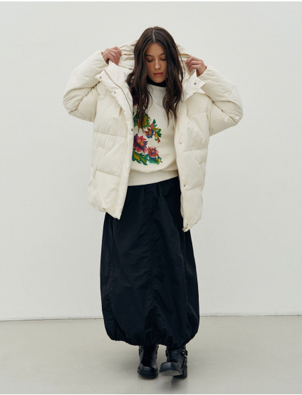 Картинка Пуховик білий