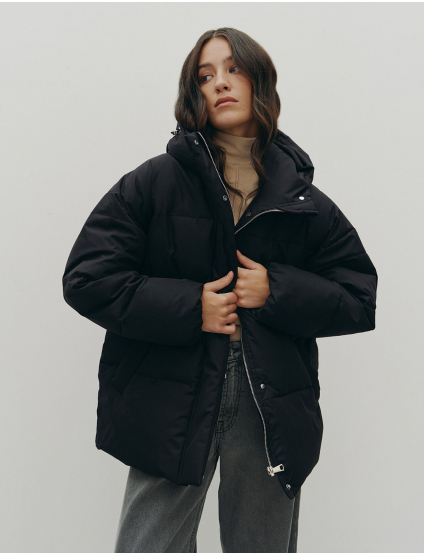 Картинка Пуховик чорний