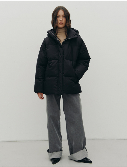 Картинка Пуховик чорний