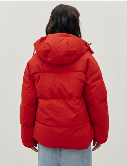 Картинка Пуховик червоний