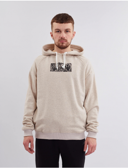 Картинка Худі бежеве з принтом