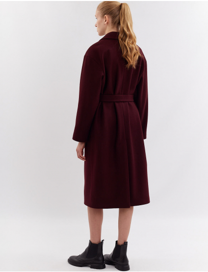 Картинка Пальто бордове